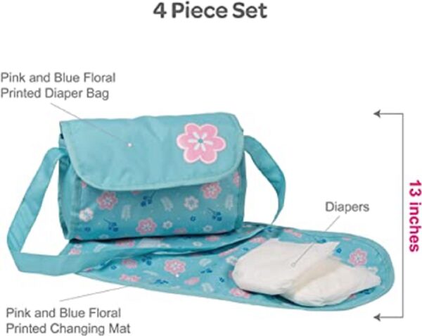 Flower Power Diaper Bag - Image 4