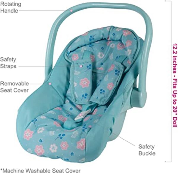 Flower Power Car Seat Carrier - Image 5