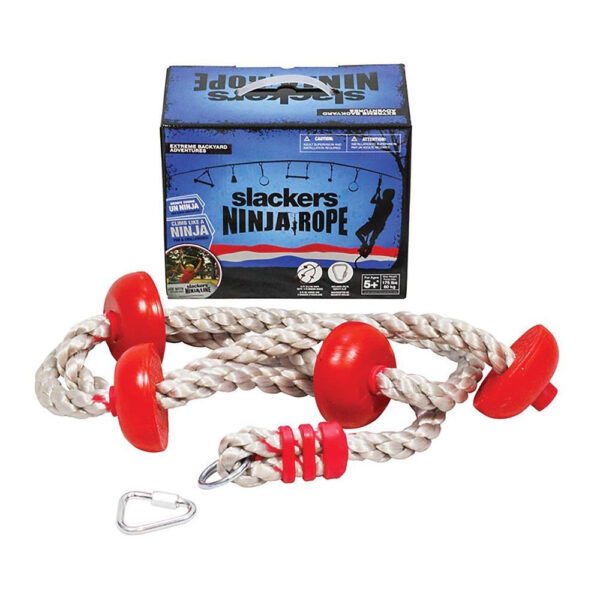 Ninja Climbing Rope 8' w/Foot Holds
