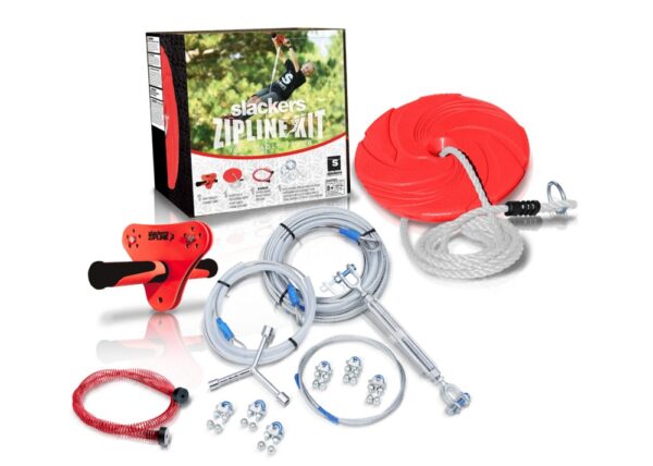 Slackers 90' Zipline Eagle Kit w/Spring Brake -