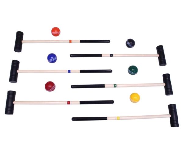 8 Player Flag Croquet Set 32" - Image 3
