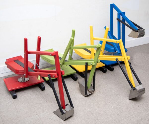 Ever-Last Sandbox Digger Red w/Stainless Steel Parts - Image 4