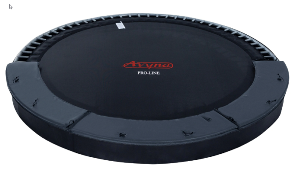 Avyna 14' Flat Level Trampoline - Grey - Image 2