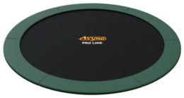 Image of Avyna 14′ Flat Level Trampoline – Green
