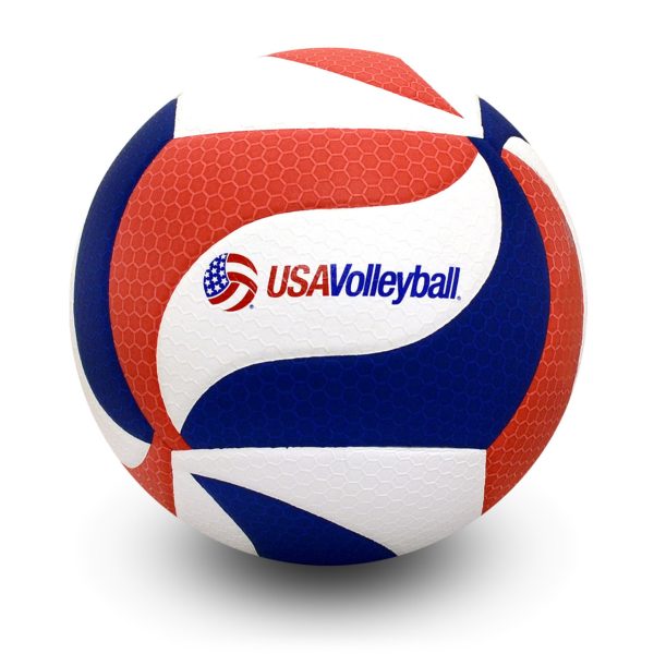 RWSO Molten USA Flistastec Volleyball Blue/Red