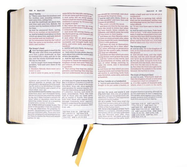 KJV Foundation Large Print Black Study Bible - Image 4