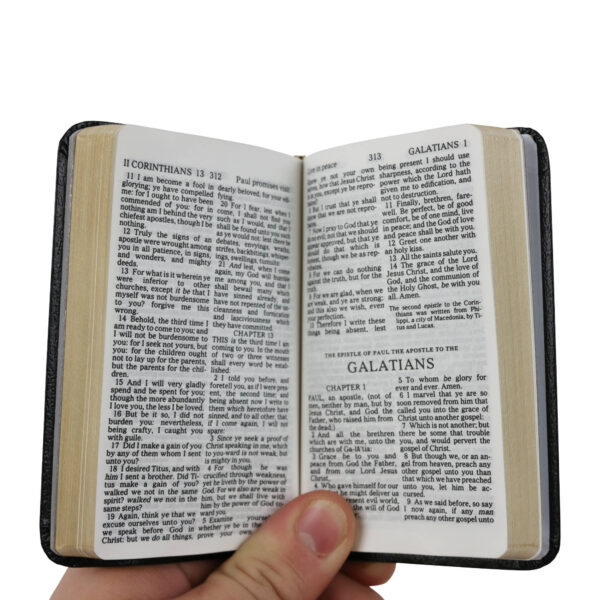 KJV -Vest Pocket New Testament & Psalms Leather-flex- Discontinued - Image 3