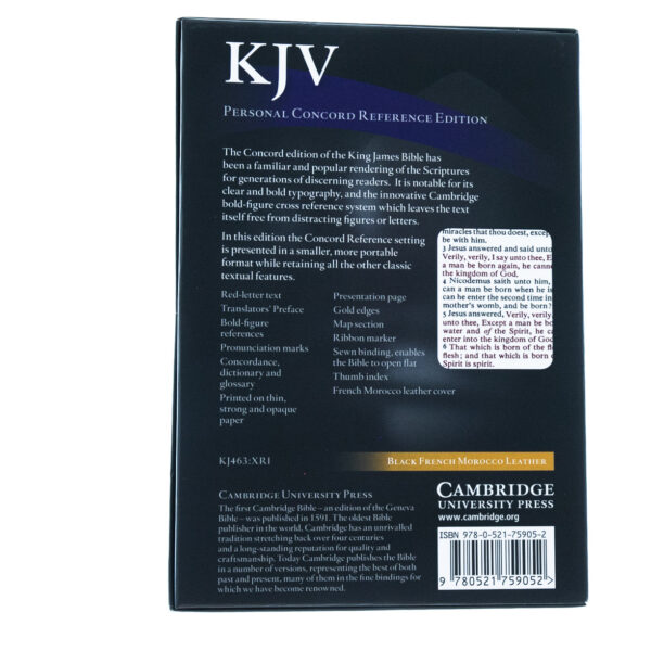 KJV Personal Concord Reference Edition Indexed - Image 5