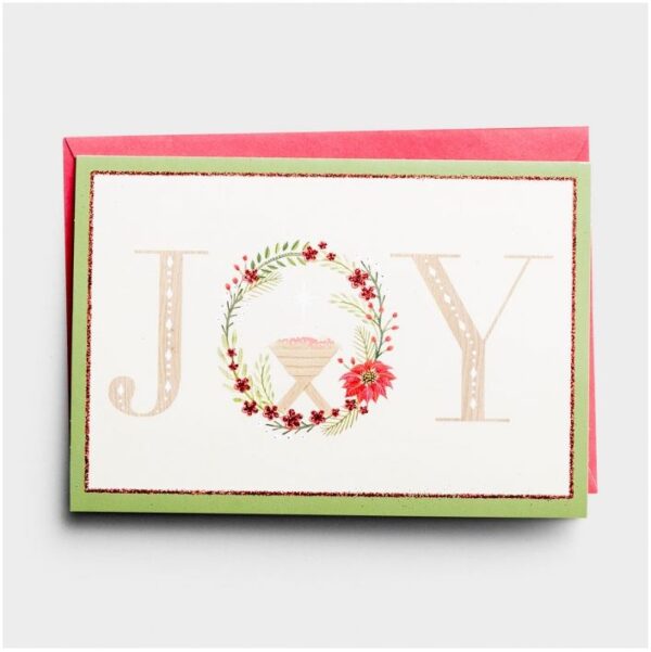 Cards Christmas Joy Advocate Art 18/box