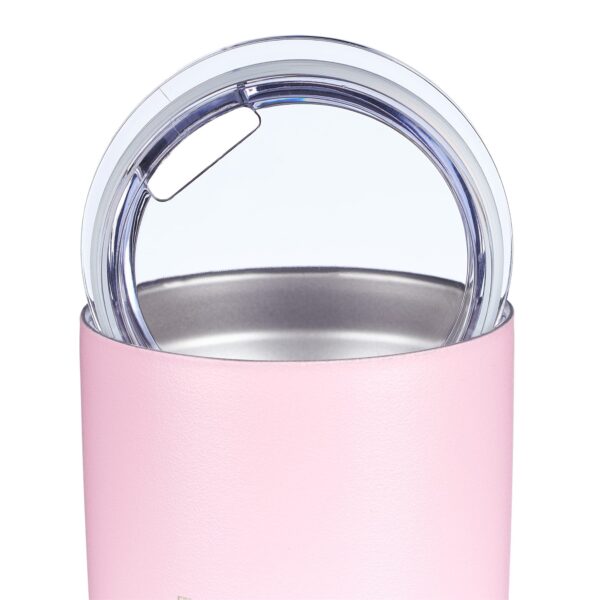 Travel Mug -Trust in the Lord - Pink 18 oz - Image 4
