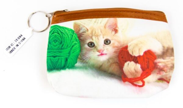 Kitten Coin Purse Assorted - Image 5