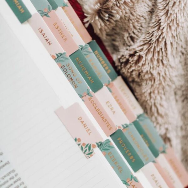 Rust Floral Bible Tabs - Image 5