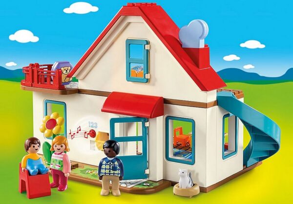 Playmobil 1.2.3 - Family Home - Discontinued - Image 2