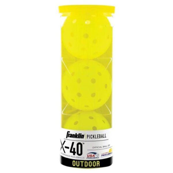 X-40 Outdoor Pickleballs - 3 Pack