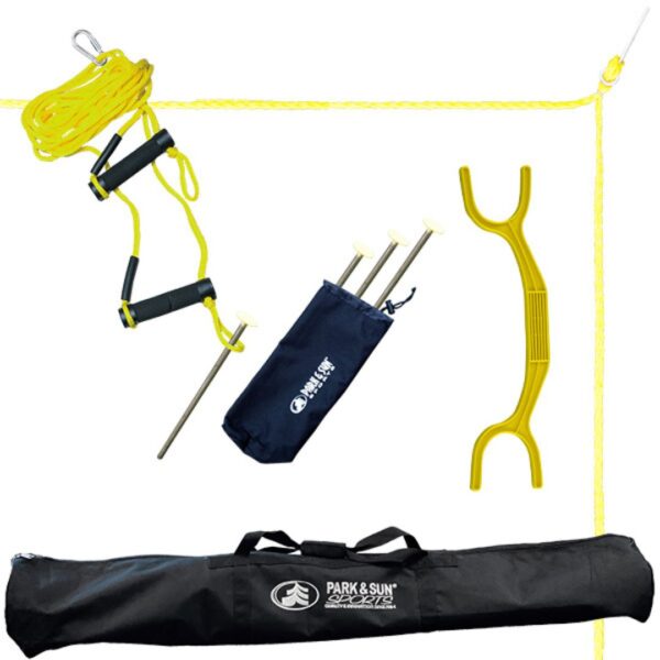 Spectrum Classic Outdoor Volleyball Set - Red - Image 2