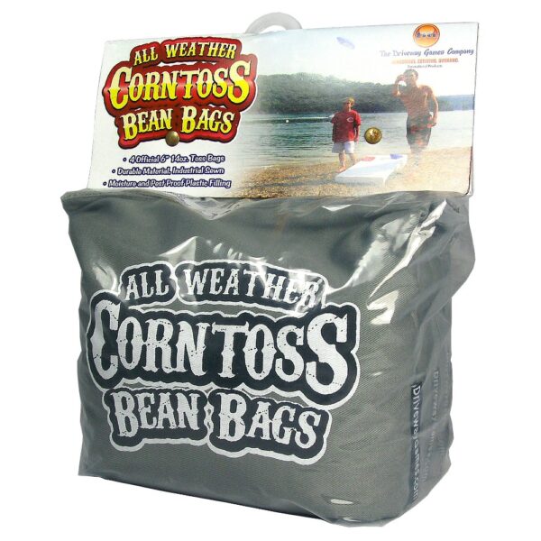 Corntoss Bean Bags 4 Bags -Assorted Colors, 6"x6"