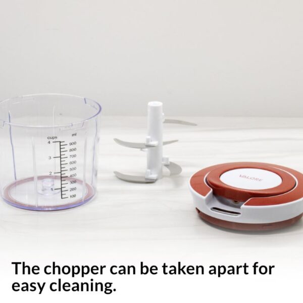 Food Chopper 1.2 L Pull String Processor VTF1101L - Image 5