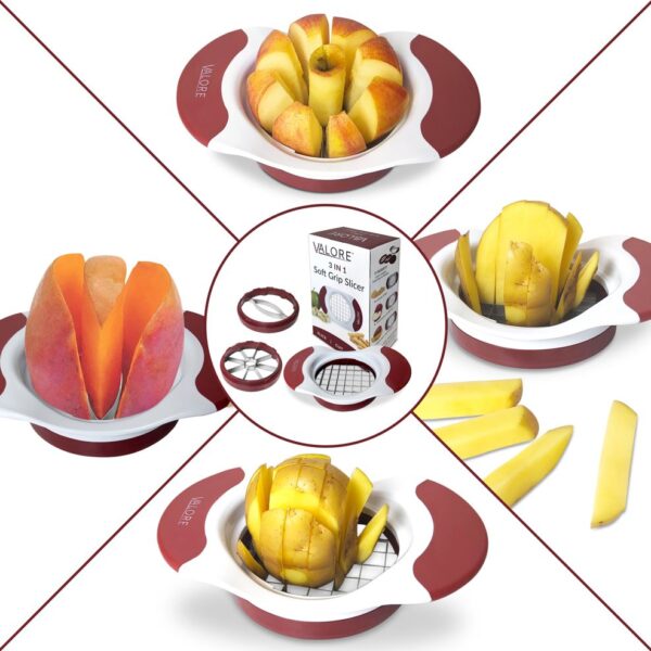 Soft Grip Slicer 3 in 1 VTF849A - Image 7