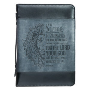 Image of BC: Classic Black/Gray Be Strong Josh. 1:9 – Medium