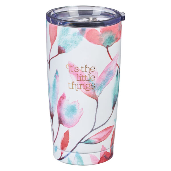 DWSO SS Travel Mug Pink Petals Little Things