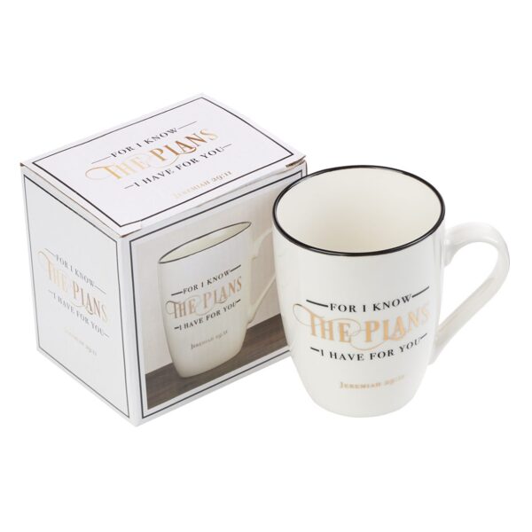 Mug White I Know the Plans Jer. 29:11 - Image 3