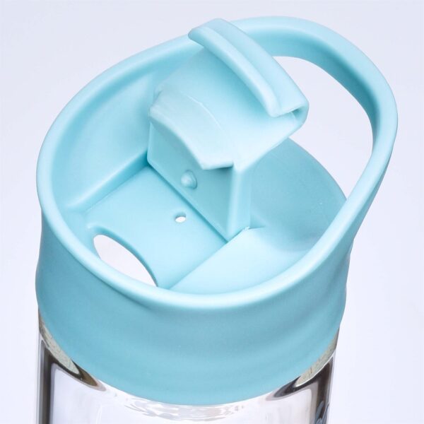 Water Bottle Glass Blue The Joy of the Lord Neh. 8:10 - Image 4