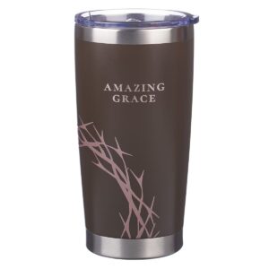 Image of Tumbler SS Taupe Amazing Grace
