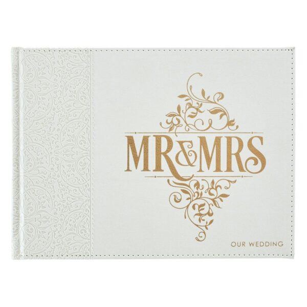 Mr & Mrs Wedding Guest Book - Image 2