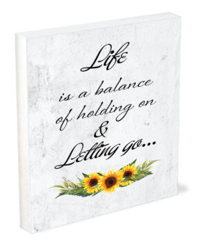 Image of Shelfie Sitter Holding On & Letting Go 4×5