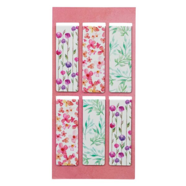 Magnet Bookmark - Blossoms of Blessings - Set of 6 - Image 2