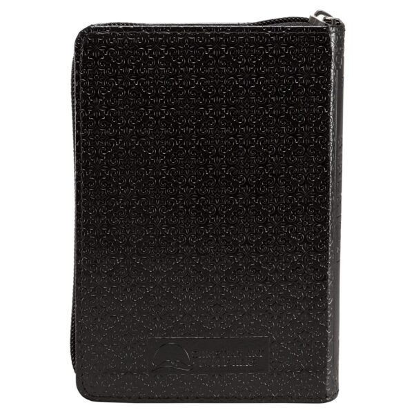 KJV Compact Bible-Black LuxLeather w/Zipper - Image 3