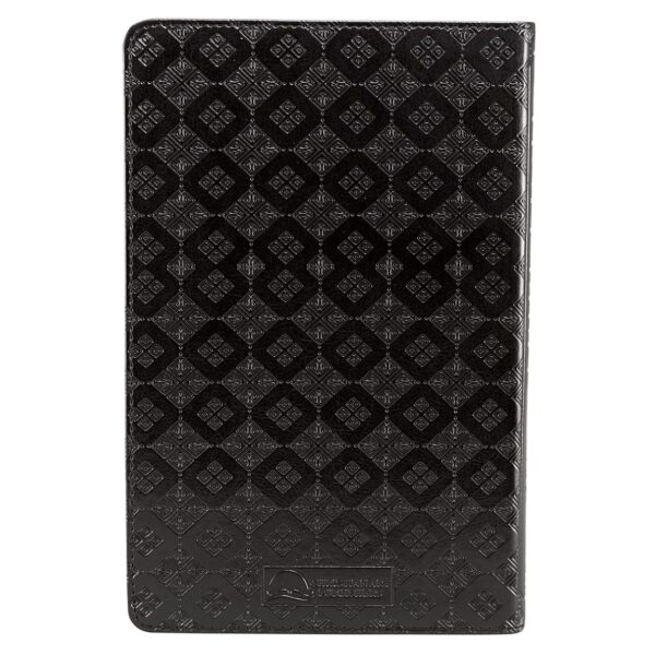 KJV Black Faux Leather Deluxe Gift Bible with Thumb Index - Image 2