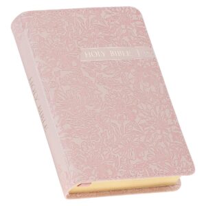 Image of KJV Bible Pocket Faux Leather, Pink