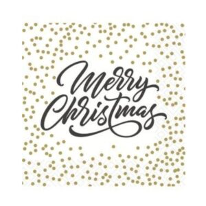 Luncheon Napkins Merry Dots