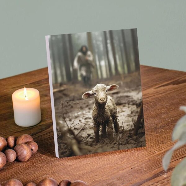 Lamb Tabletop Ornate Decor - Image 2