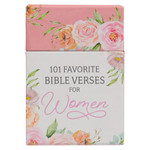 Image of 101 Favorite Bible Verses for Women Pink Floral Box of Blessings