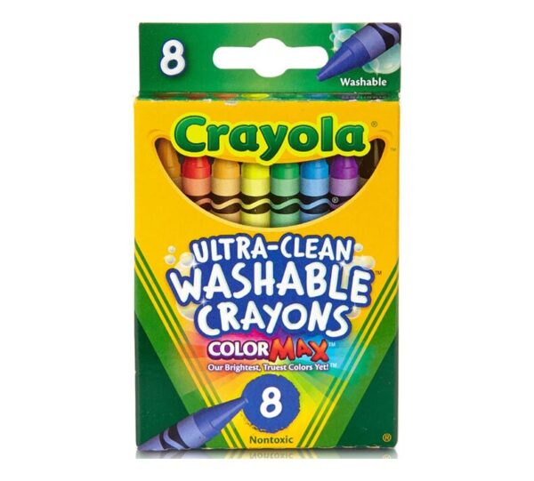Crayons 8's Washable