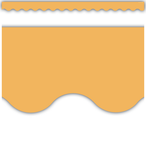 Image of Golden Sun Scalloped Border Trim