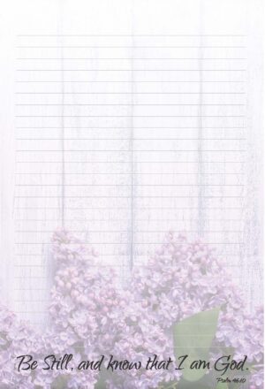 Image of Note Pad Lilac 6 x 9″ ONE SIDED
