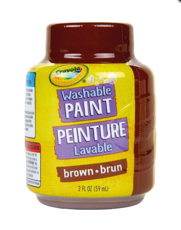 Crayola Brown Washable Paint - 2 fl. oz