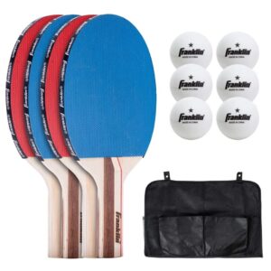 Image of Classic 4 Player Table Tennis Racket Set