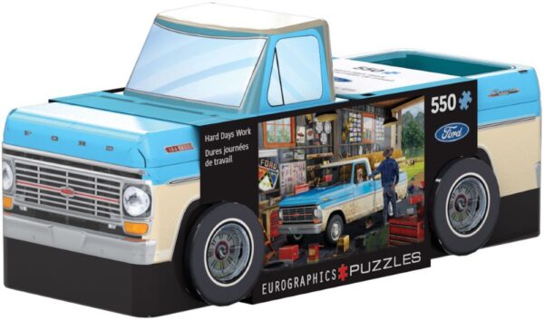 550 Pc Puzzle - Pickup Truck Tin