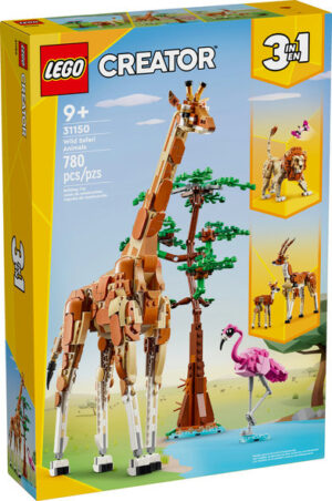 Lego Creator Wild Safari Animals V39 - 31150