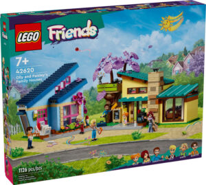Lego Friends Olly and Paisley's Family Houses - 42620