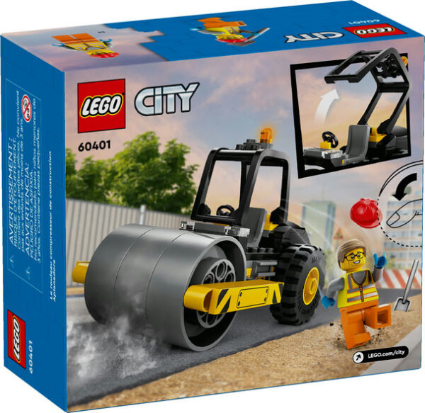Lego City Construction Steamroller V39 - 60401 - Image 2
