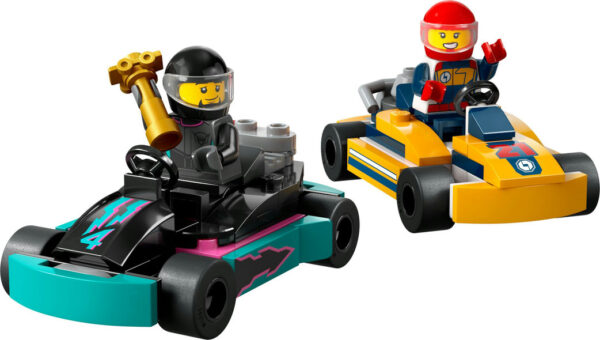 Lego City Go-Karts and Race Drivers V39 - 60400 - Image 3