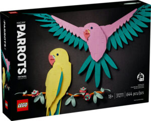 Image of DWSO Lego Art Macaw Parrots – 31211- Discontinued