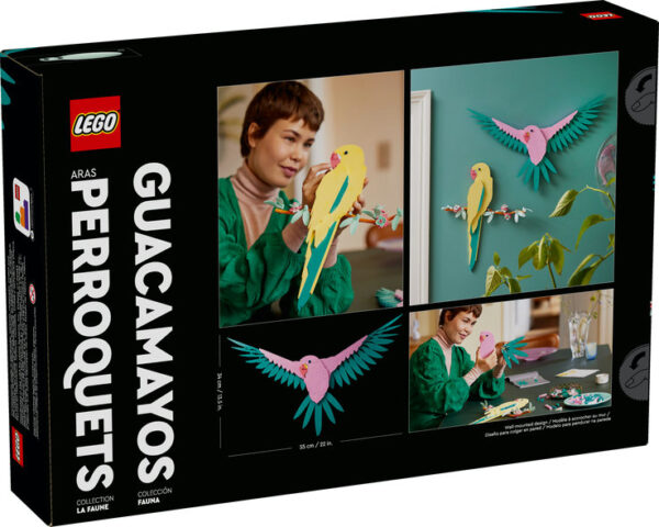 DWSO Lego Art Macaw Parrots - 31211- Discontinued - Image 2