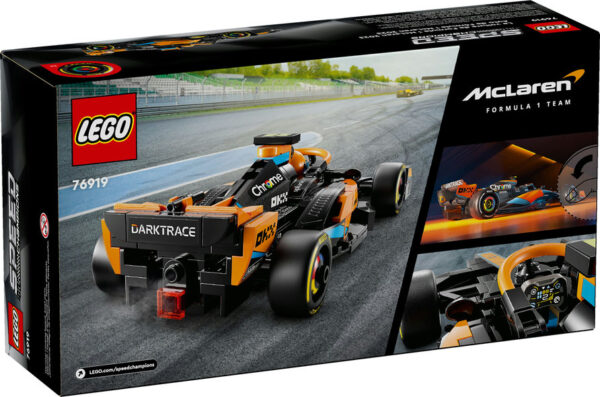 Lego Speed Champion 2023 McLaren Formula 1 Race Car - 76919 - Image 2