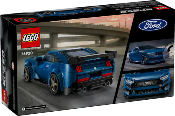 Lego Speed Champion Ford Mustang Dark Horse Sports Car - 76920 - Image 2